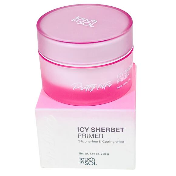 Touch In SOL Icy Sherbet Primer Silicone Free Cooling Effect 1.05oz New Exp 2024 - Picture 1 of 12